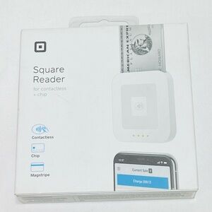 Square Reader Contactless + Chip 1st Gen New Sealed SKU-0485 NEW Sealed Unopened